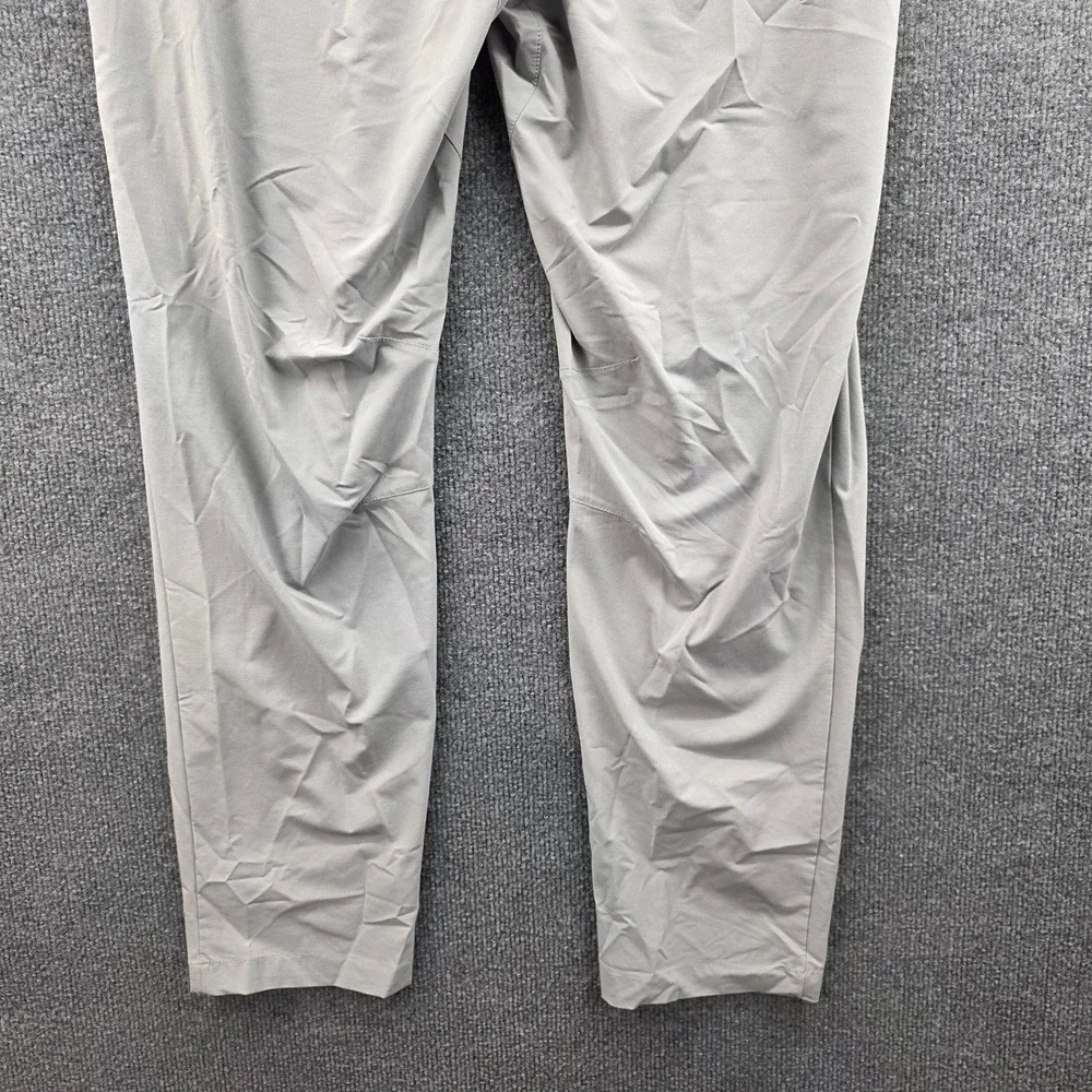 Fabletics Mens Athleisure Pants Light Gray‎ Stretch Performance Size L